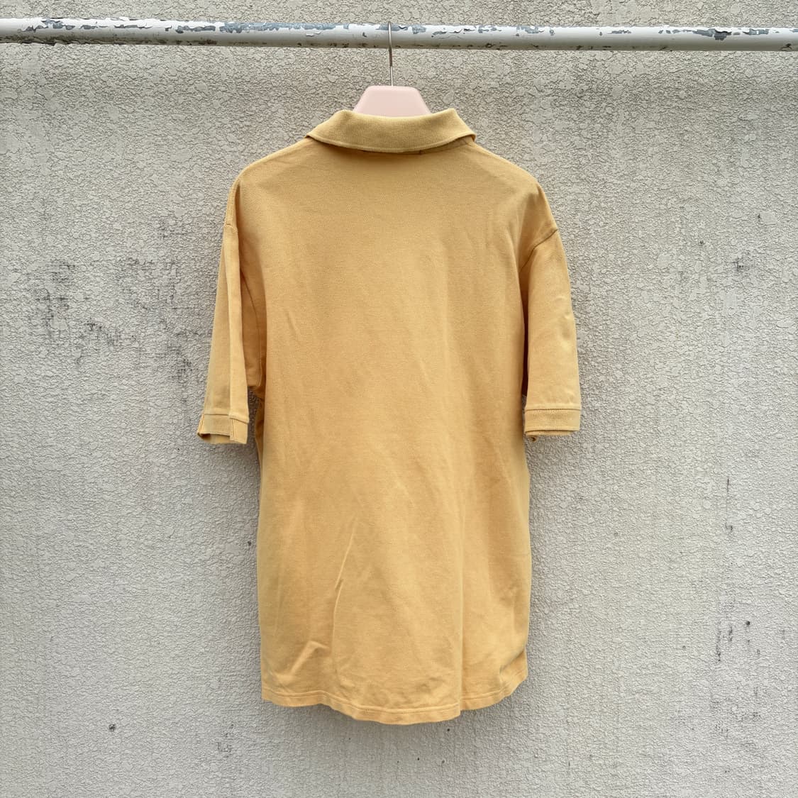 일본판)버버리 스몰 기사단 로고 개나리 PK카라 반팔 티셔츠(M) 상품이미지2