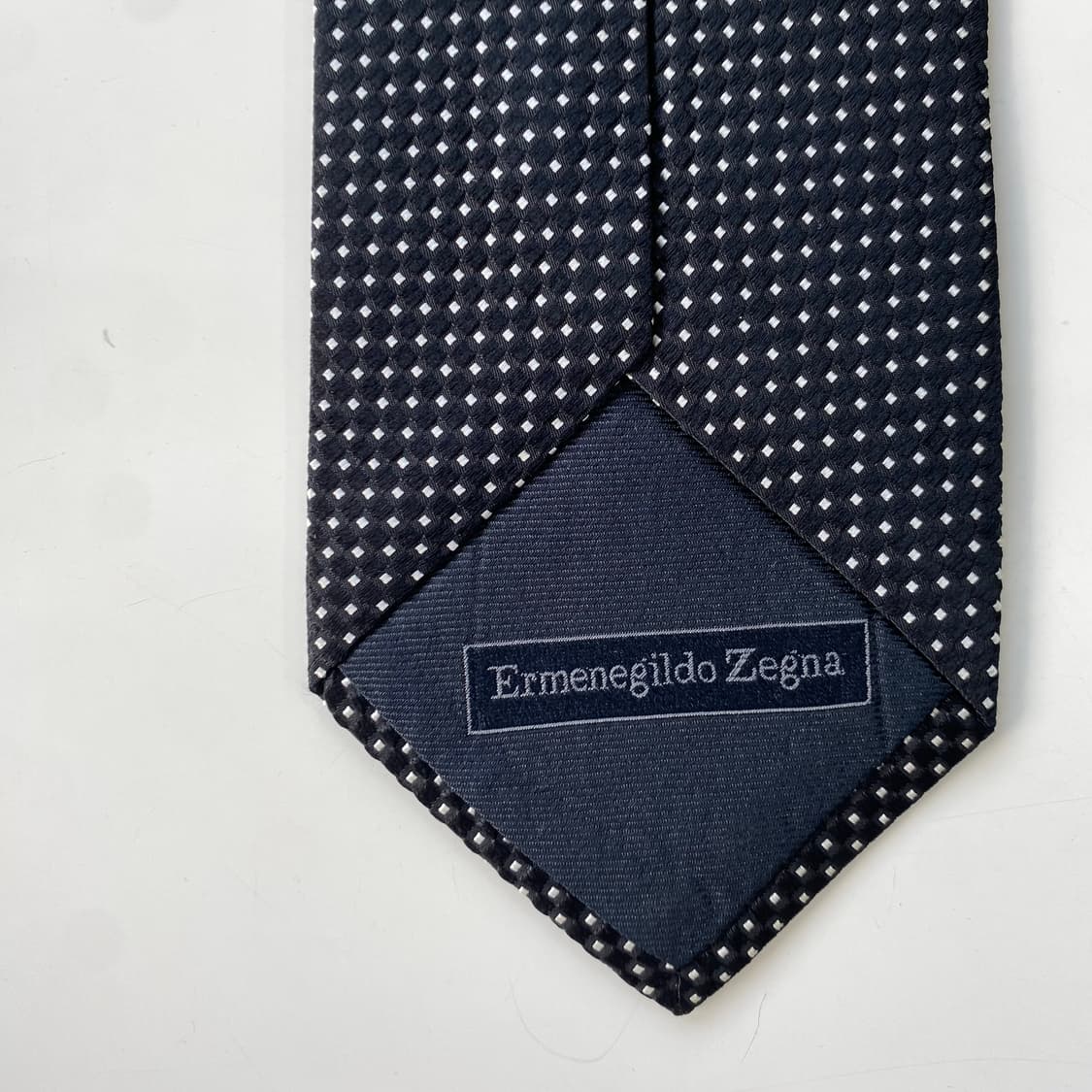 에르메네질도 제냐 정품 블랙 명품 넥타이 상품이미지8
