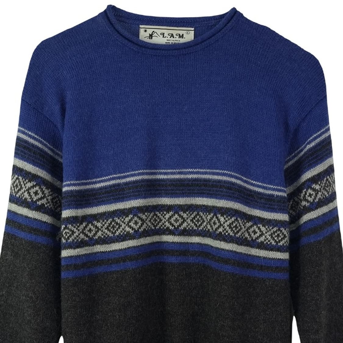 [빈티지] 에스닉 패턴 알파카 니트 M18626 상품이미지4