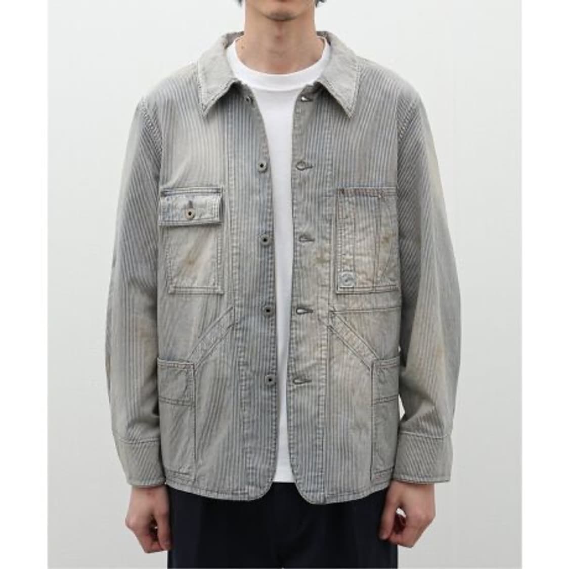 [M]The Duffer N Nephews 레일로드자켓 Haig(히코리) 상품이미지5