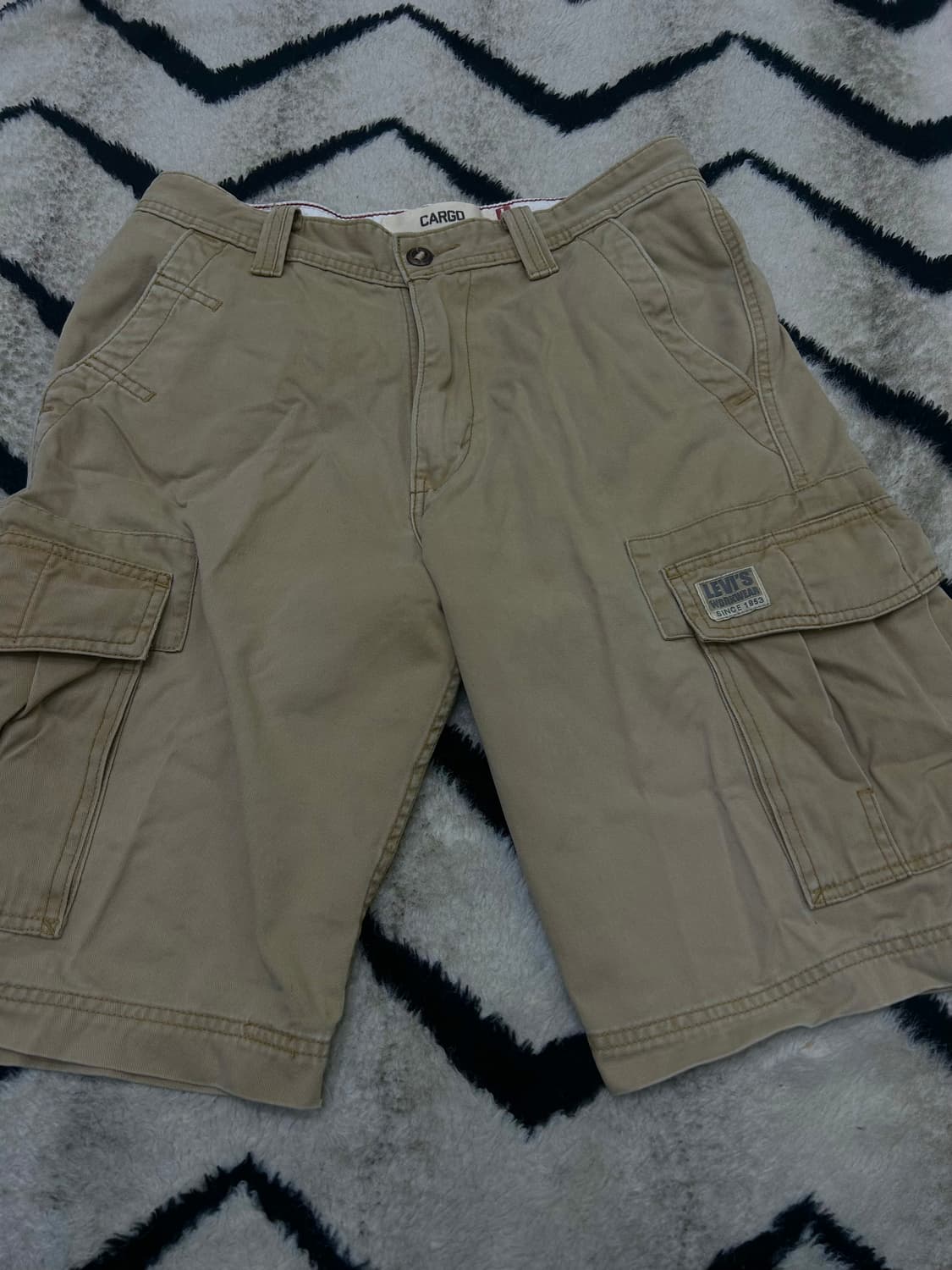 [29]리바이스 버뮤다 카고 코튼 팬츠/베이지 상품이미지2