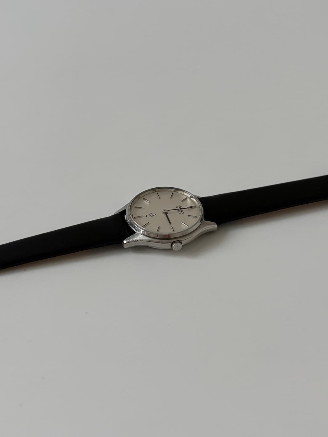 1970s Texture Dial Silver Ladies Quartz 상품이미지5