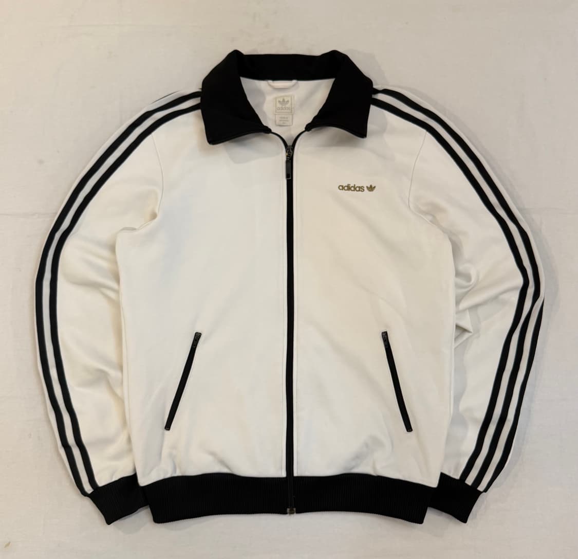초희귀) 00s 아디다스 OG 베켄바우어 트랙탑 져지 오레오 상품이미지1