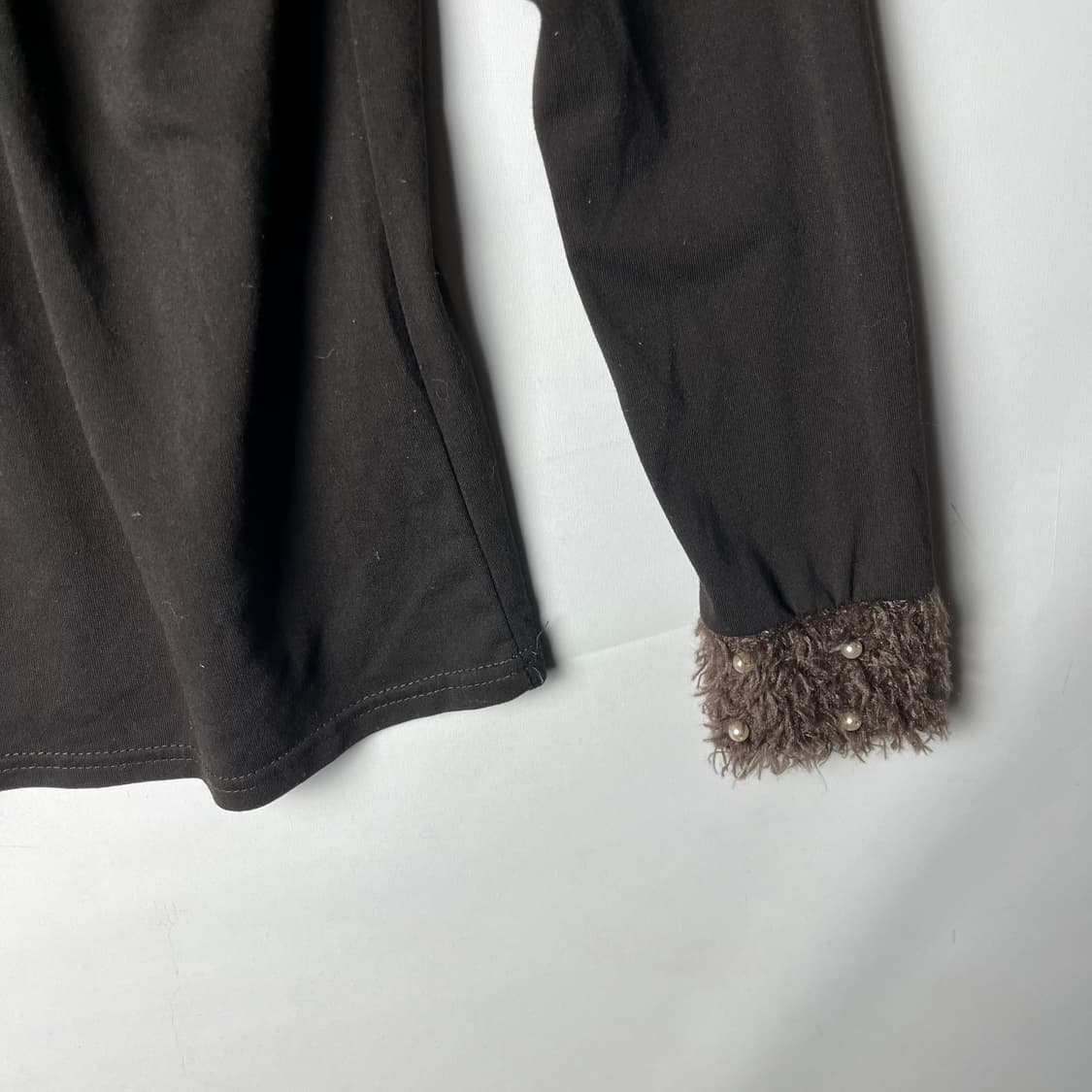 [AXES FEMME] 엑시즈팜 오네갸루 퍼 슬리브리스 상품이미지4