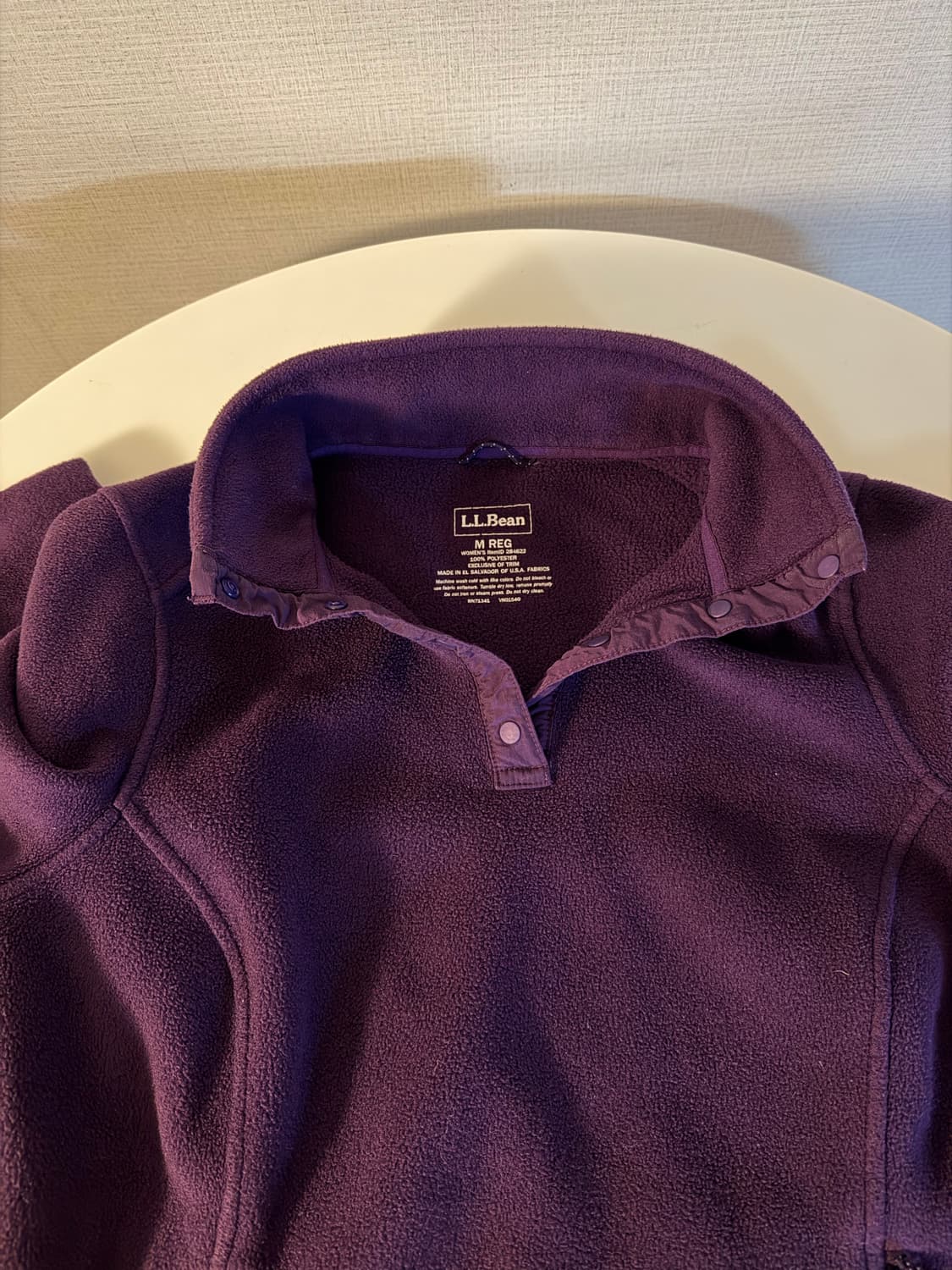 LL BEAN 엘엘빈 하프 플리스 (여성) 상품이미지2