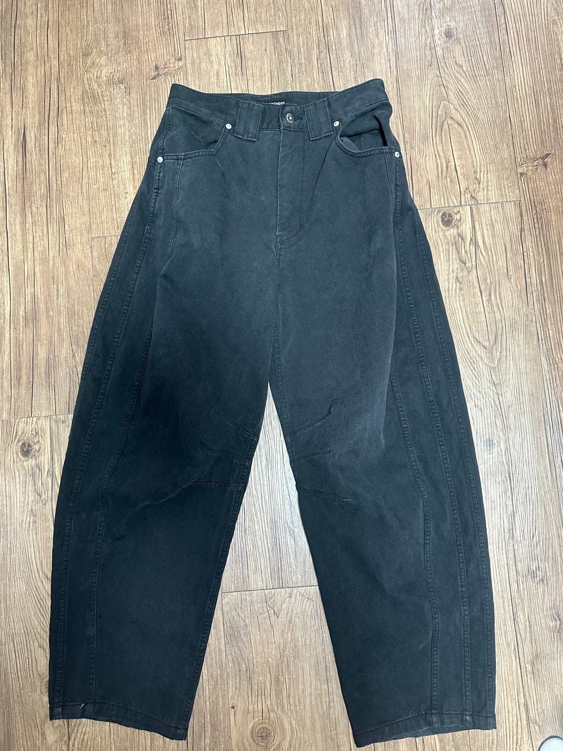 [1] 9999 아카이브 테크니컬 커브드 진 상품이미지3