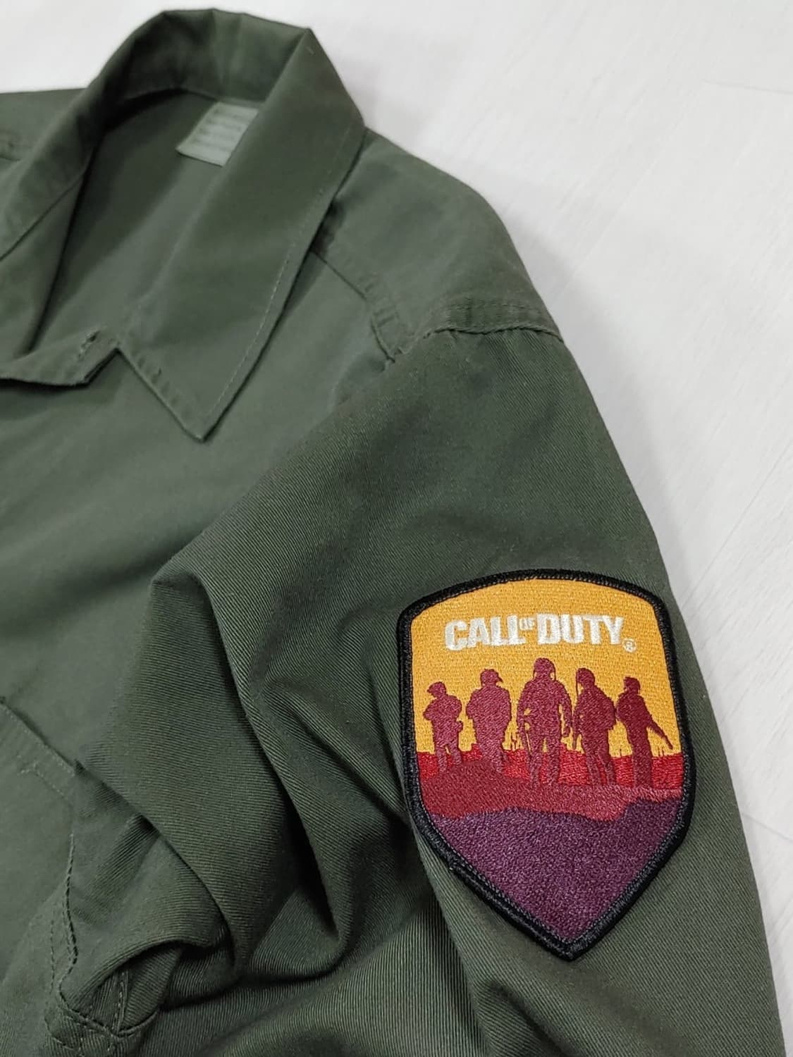 콜오브듀티 WWII 공식 로스코 BDU 셔츠 M-R 상품이미지3