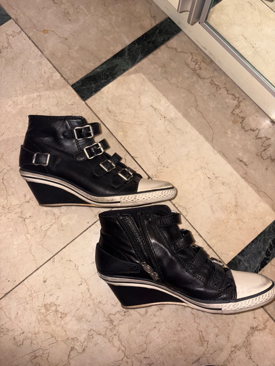 아쉬 ash 웨지힐 웨지 스니커즈  36 상품이미지4