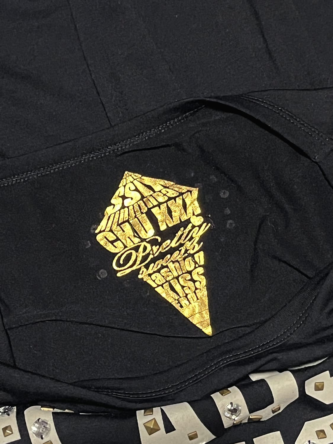 (chu xxx) y2k stud long-sleeve  상품이미지4