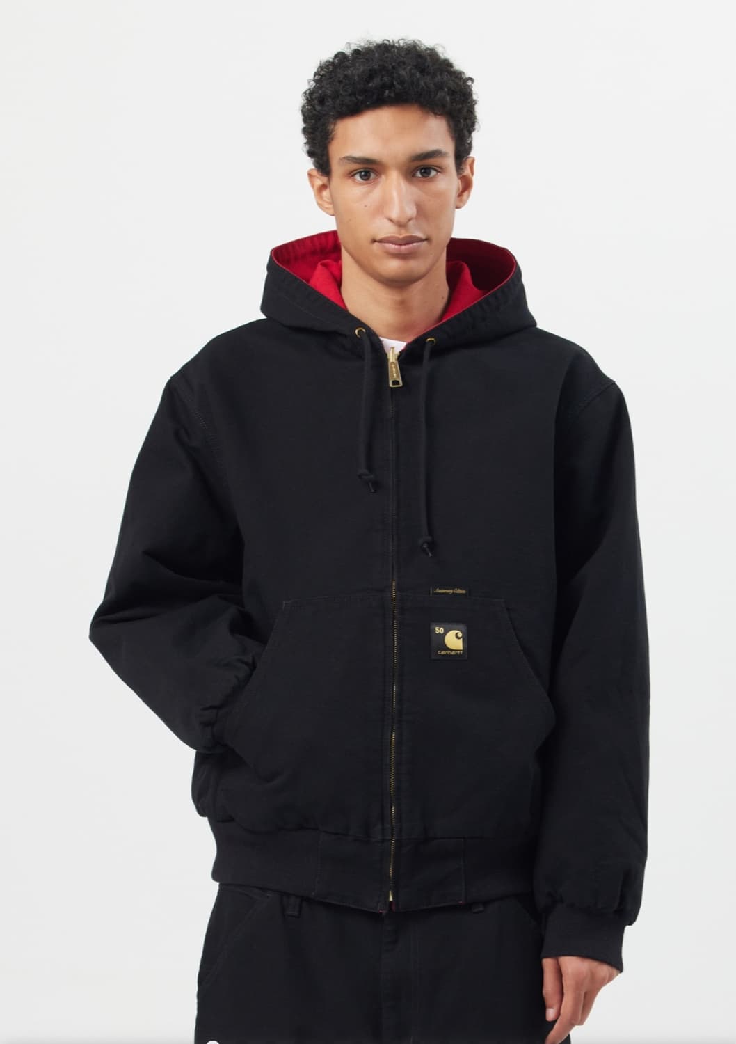 칼하트 50주념 기념 OG 액티브 자켓 캔버스 블랙 L사이즈 상품이미지1