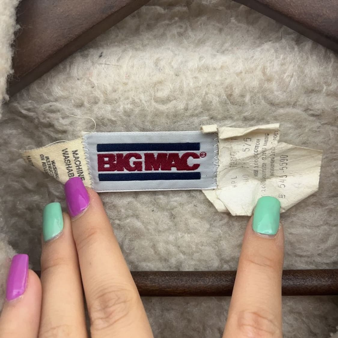 BIG MAC 80s 쉐르파 데님 청자켓 110 C06981 상품이미지5