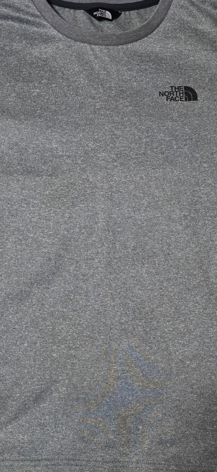 노스페이스 긴팔 티셔츠 90(M) 회색 상품이미지5