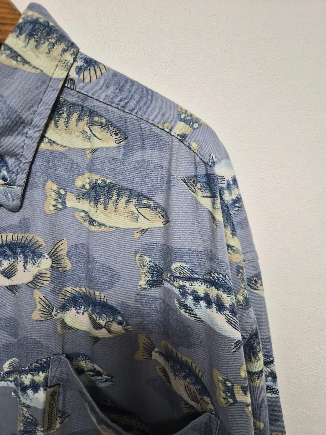 콜롬비아Columbia 피시 반팔 셔츠 XL사이즈 - S306 상품이미지3