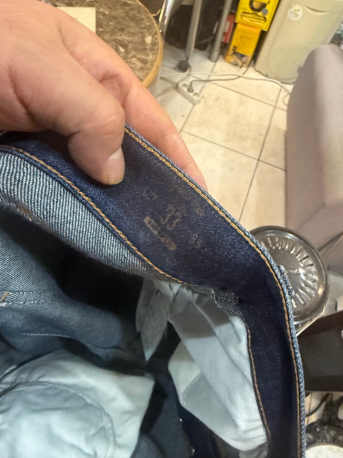 33/21ss 정품 데님팬츠 팝니다 상품이미지3