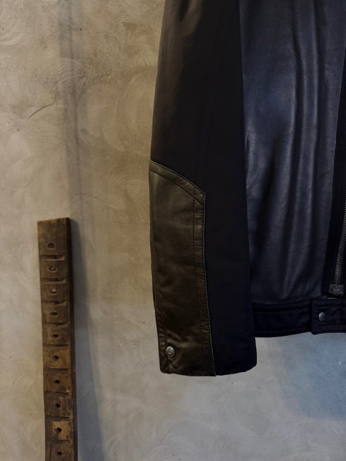 휴고보스 램스킨 싱글라이더 자켓 남성100 상품이미지4