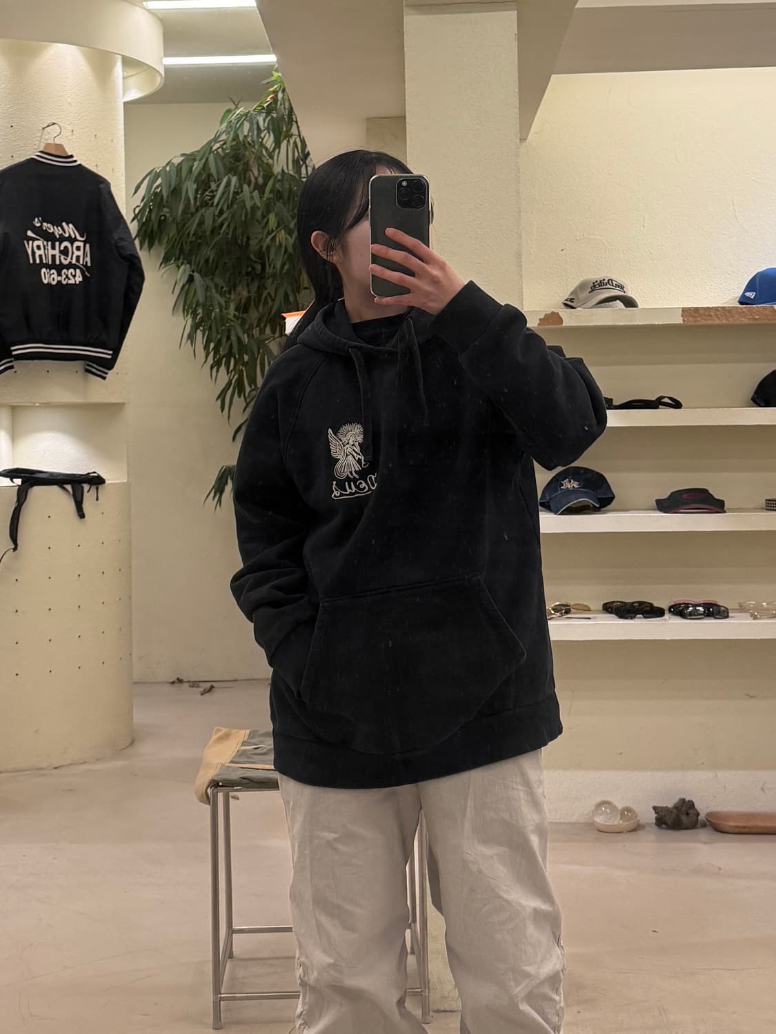 데우스 엑스 마키나 엔젤 빅로고 후드티 U287 상품이미지1