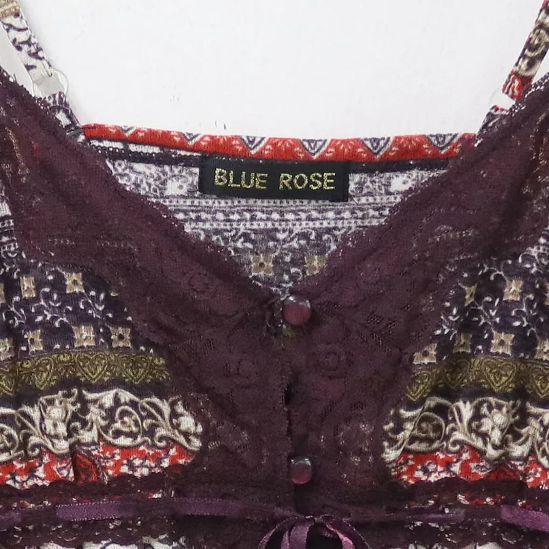 BLUE ROSE 플라워 뷔스티에 슬리브리스 66385 상품이미지5