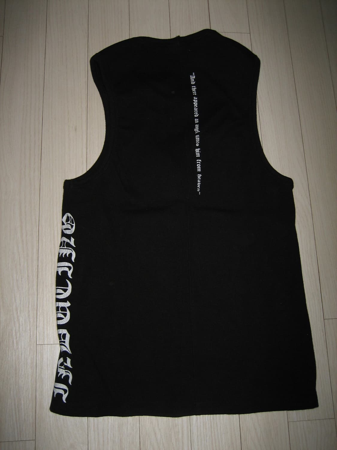 스키즘 인듀싱 MUSCLE TANK TOP BLACK 상품이미지3