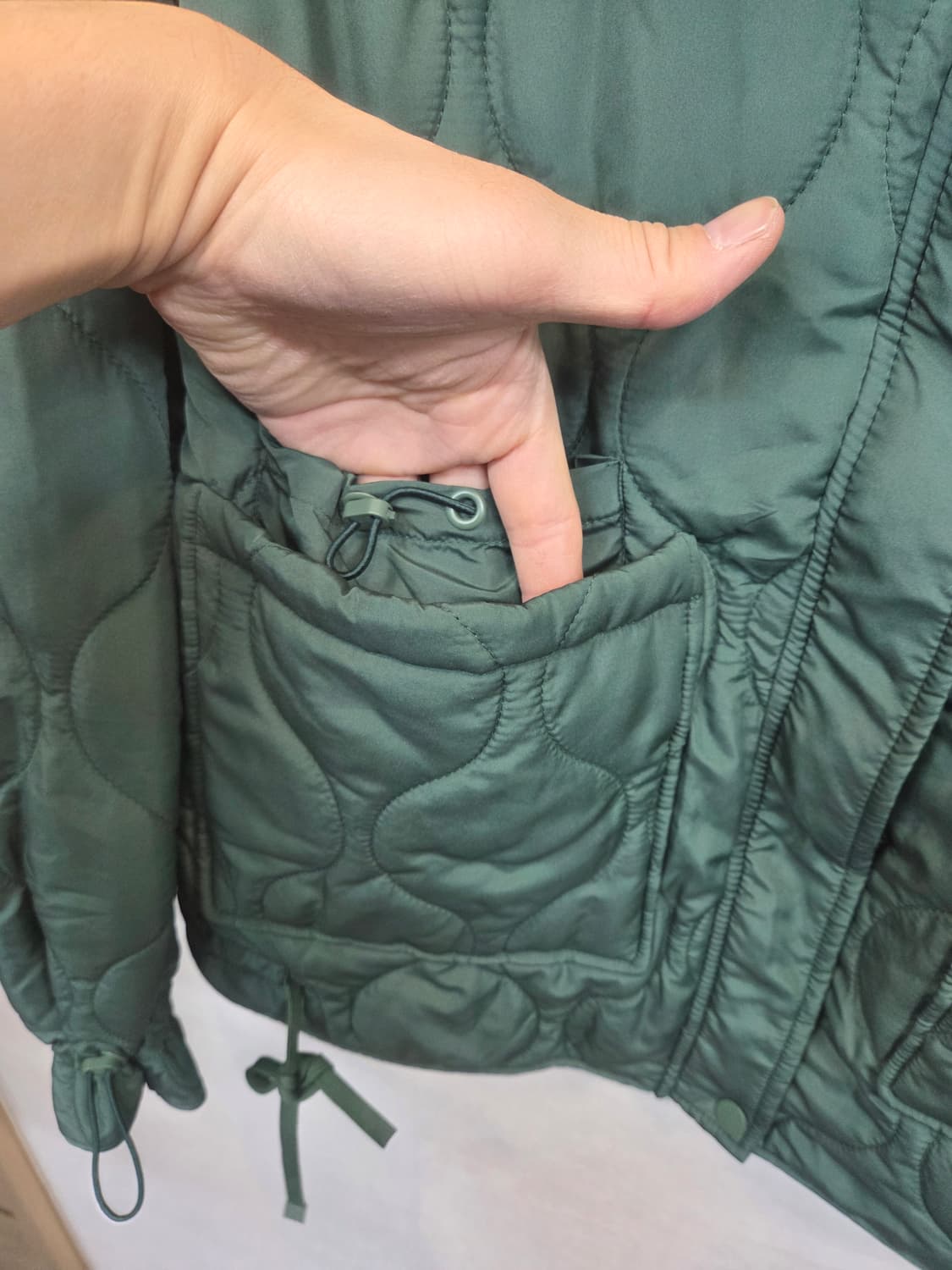 자라 여성 스트링 퀄팅 자켓 L 상품이미지4