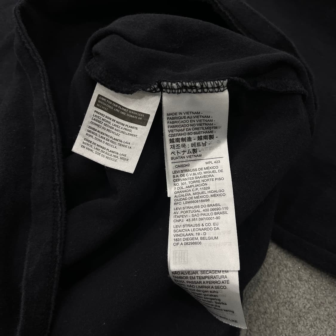 S 리바이스 롱슬리브 긴팔 티셔츠 상품이미지6