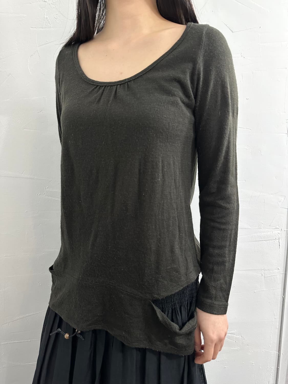 cut-out design top 상품이미지4