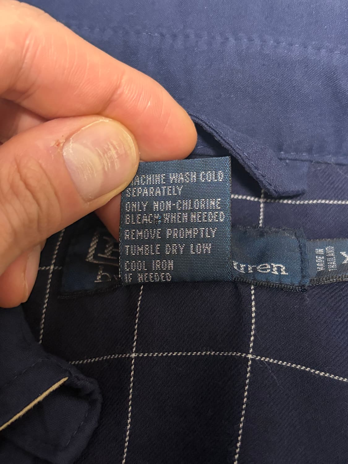 폴로 랄프로렌 스윙탑 자켓 네이비 상품이미지3