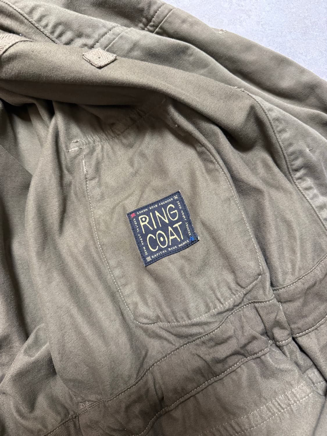 2size 캐피탈 링코트 상품이미지3