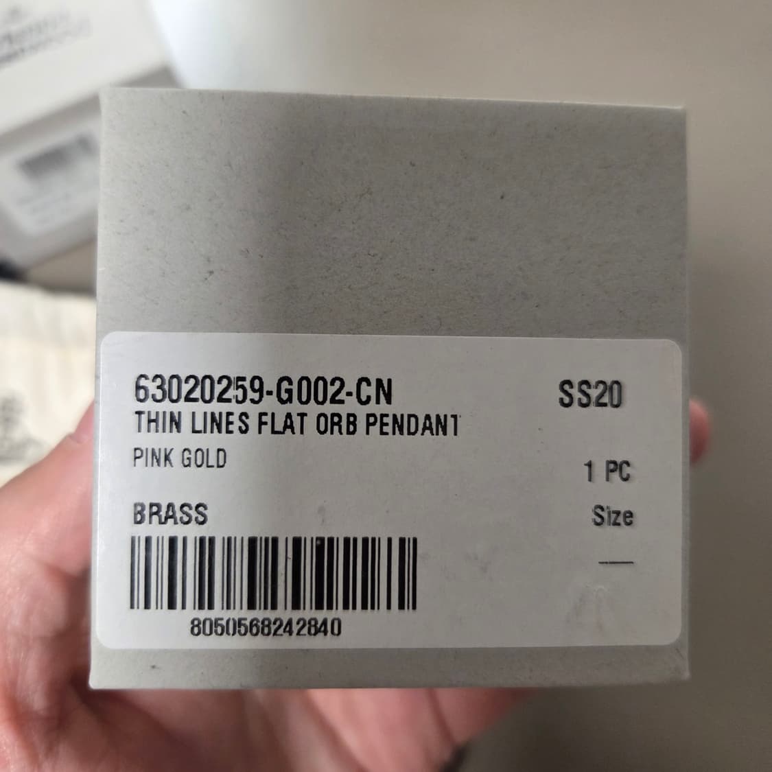 Vivienne Westwood 펜던트 핑크골드 목걸이 상품이미지6