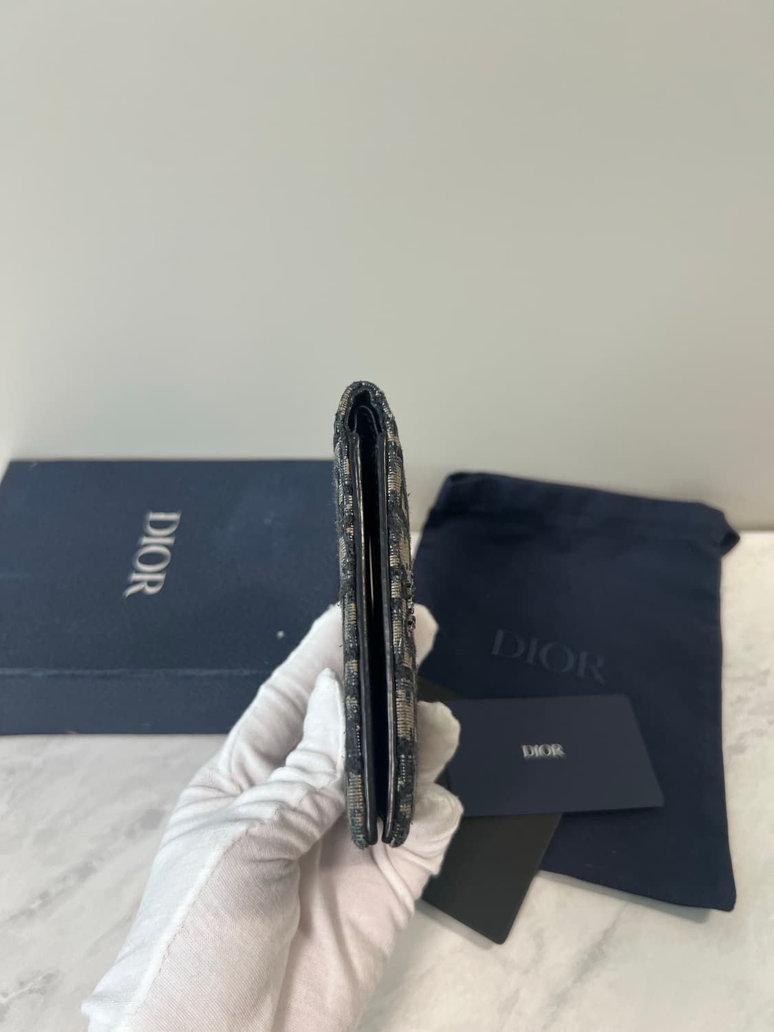디올 오블리크 반지갑 상품이미지6