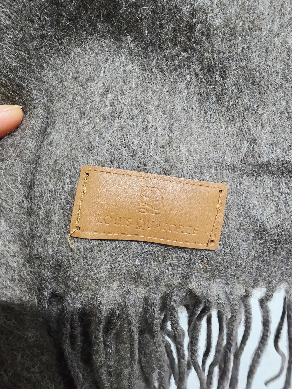 루이까또즈 브라운 렉스퍼 머플러 넥워머 숄' 상품이미지3