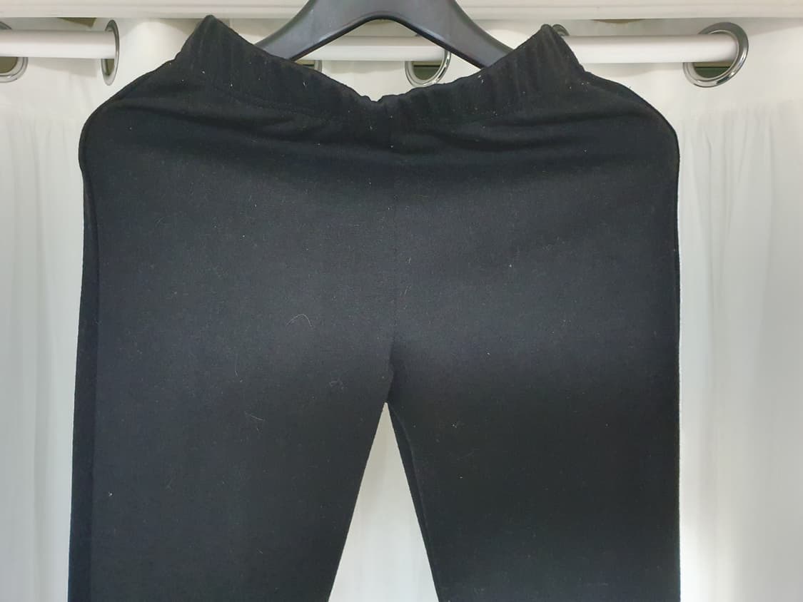 블랙 부츠컷 슬랙스 여성 바지)44 상품이미지2