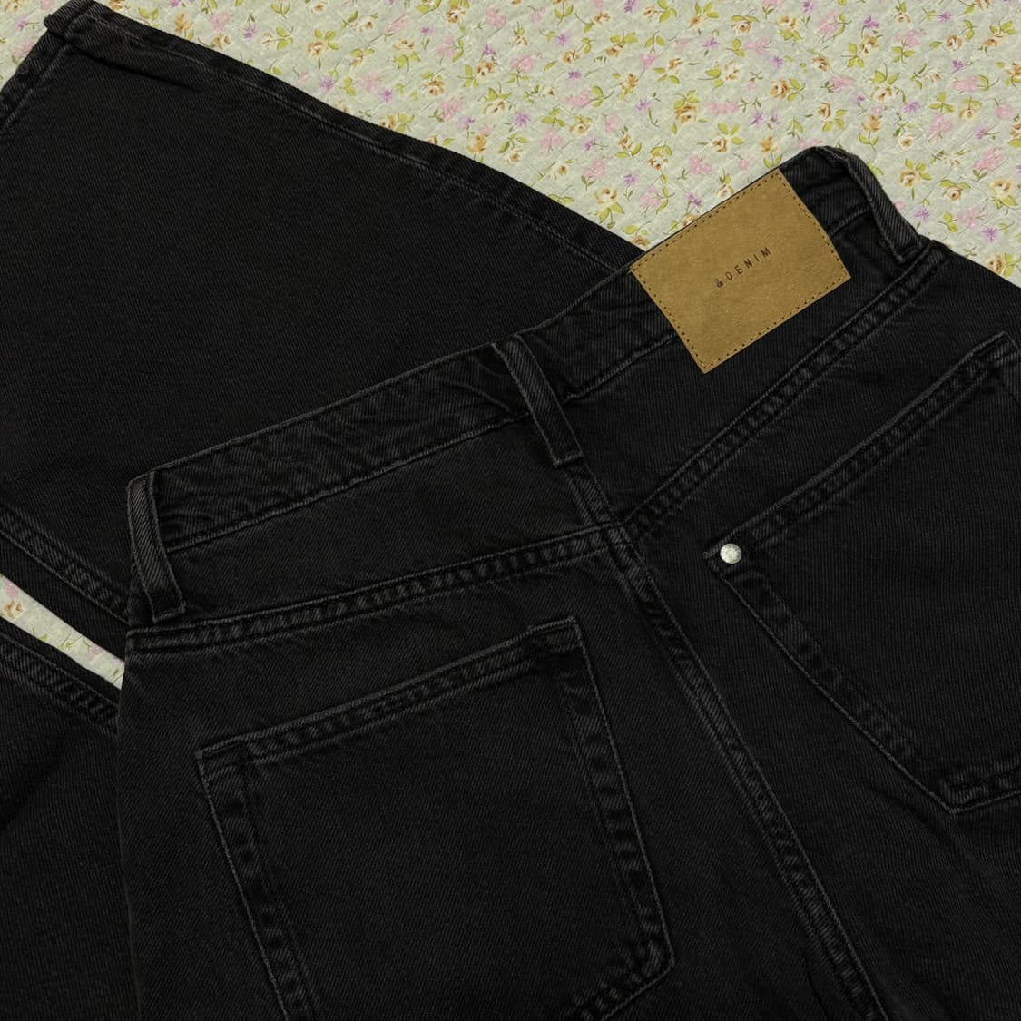 h&m 에이치앤엠 배기 하이웨이스트 진 (새상품) 상품이미지6