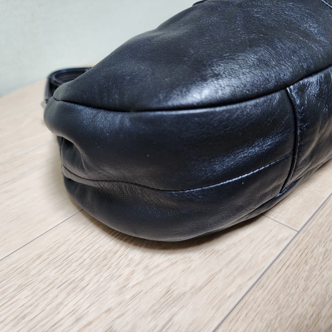 상태굿)코치 숄더백 블랙 상품이미지7