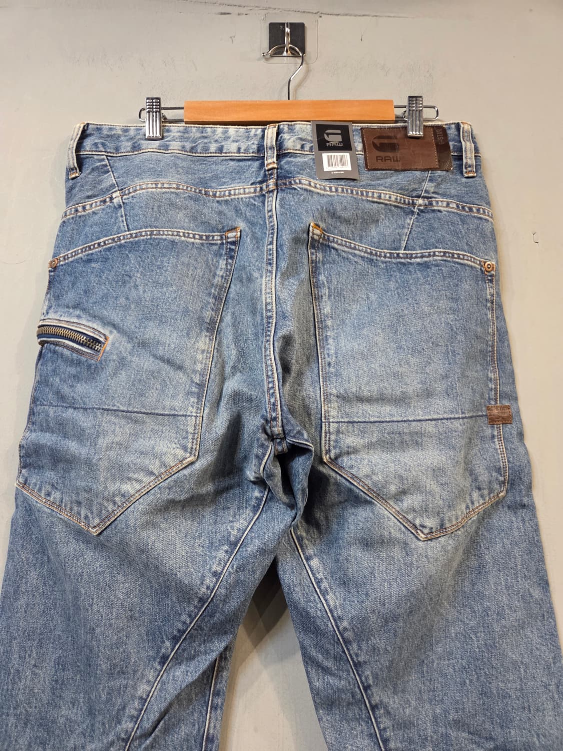 G-Star Raw 워싱 데님 팬츠(W33/L34) 상품이미지7