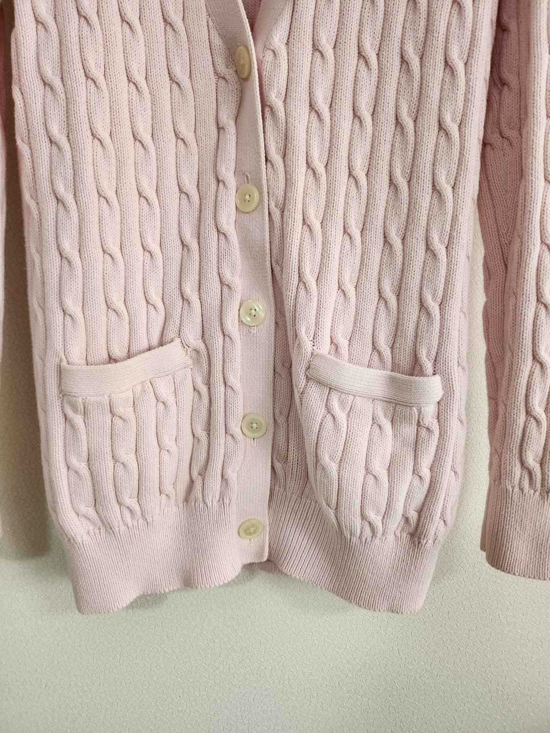 폴로랄프로렌 케이블가디건 (M 상품이미지3