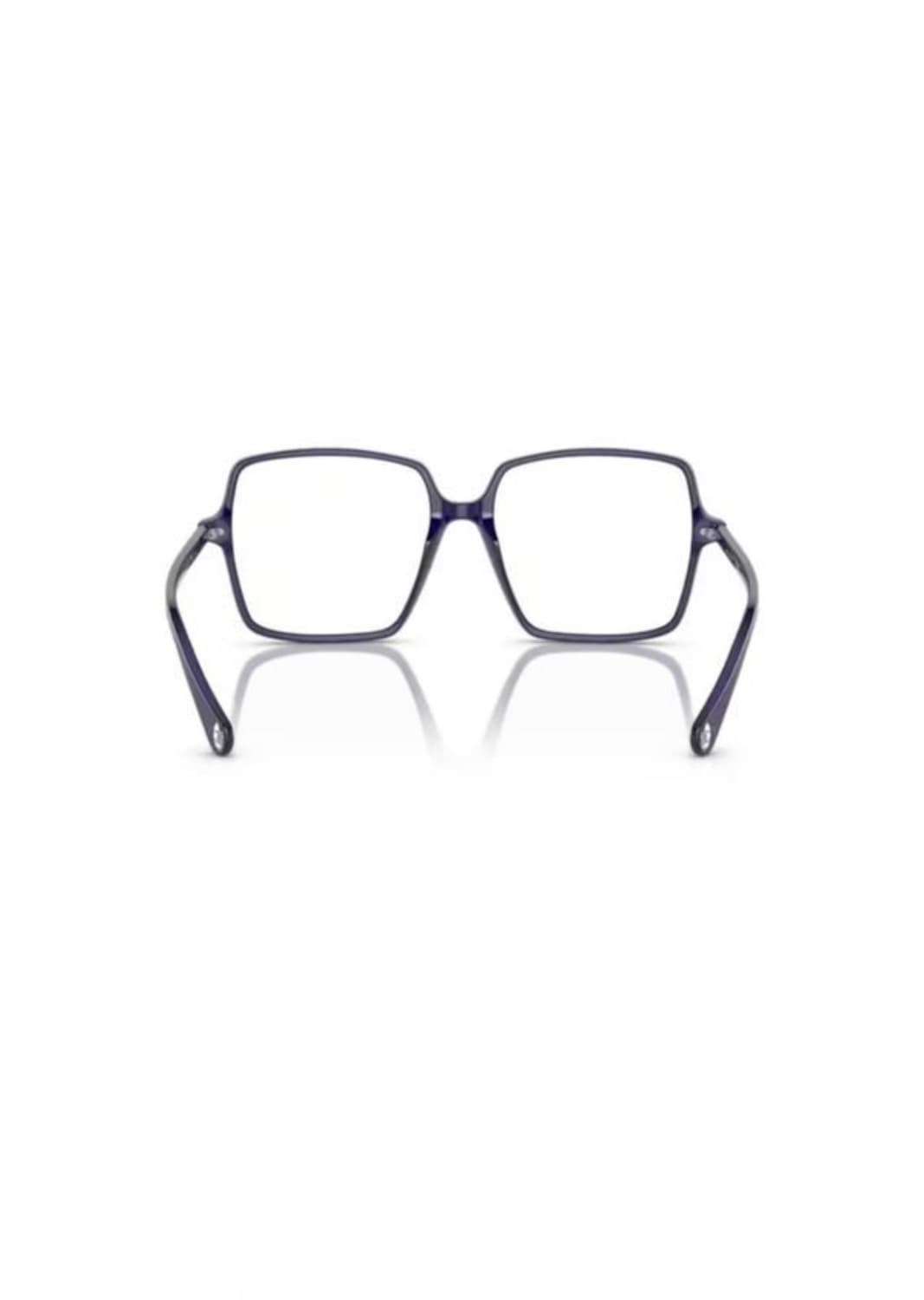 CHANEL EYEWEAR 로고 템플 스퀘어 프레임 안경 상품이미지2