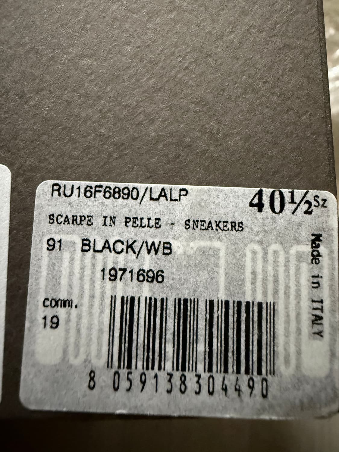 [40.5]릭오웬스 라몬즈 컨버스 하이 LALP 상품이미지7