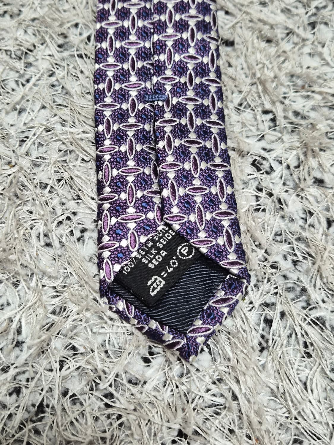 에르메네질도제냐Zegna 패턴 넥타이 Free - N75 상품이미지7