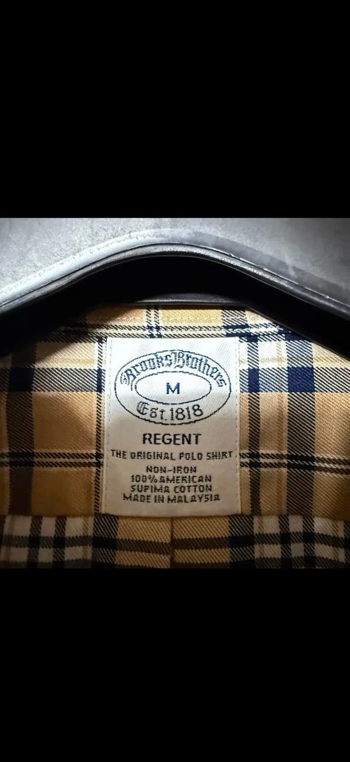 브룩스브라더스 체크 셔츠 남방 상품이미지3