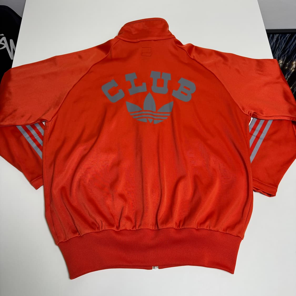 00s 아디다스 아디클럽 파이어버드 빅 프린팅 져지 집업 상품이미지6