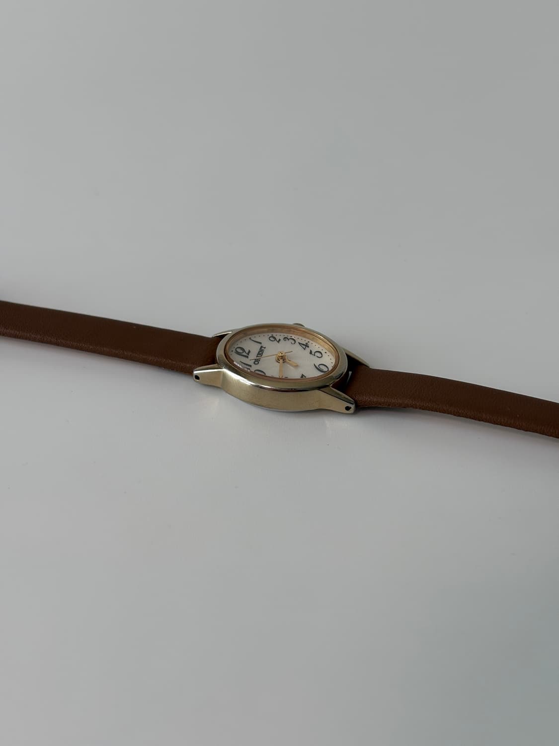 1990s Arabic Gold Oval Ladies Quartz 상품이미지5