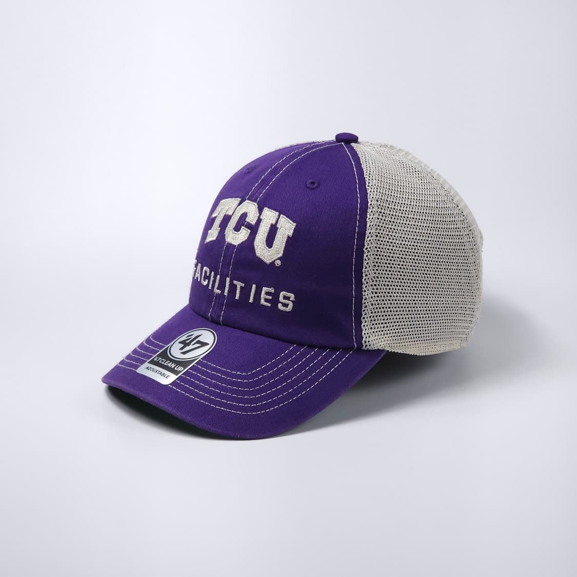 47 NCAA 텍사스 크리스천 대학교 TCU 메쉬 볼캡 모자 상품이미지1