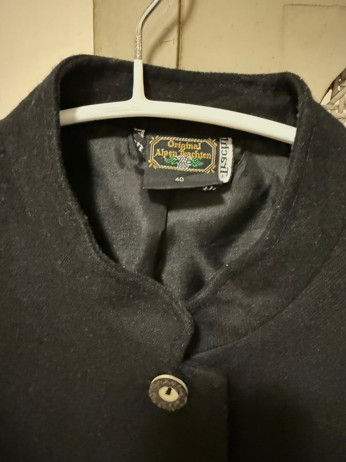 오스트리아 (Austria)빈티지 울 자켓 / 클래식 블랙 상품이미지8