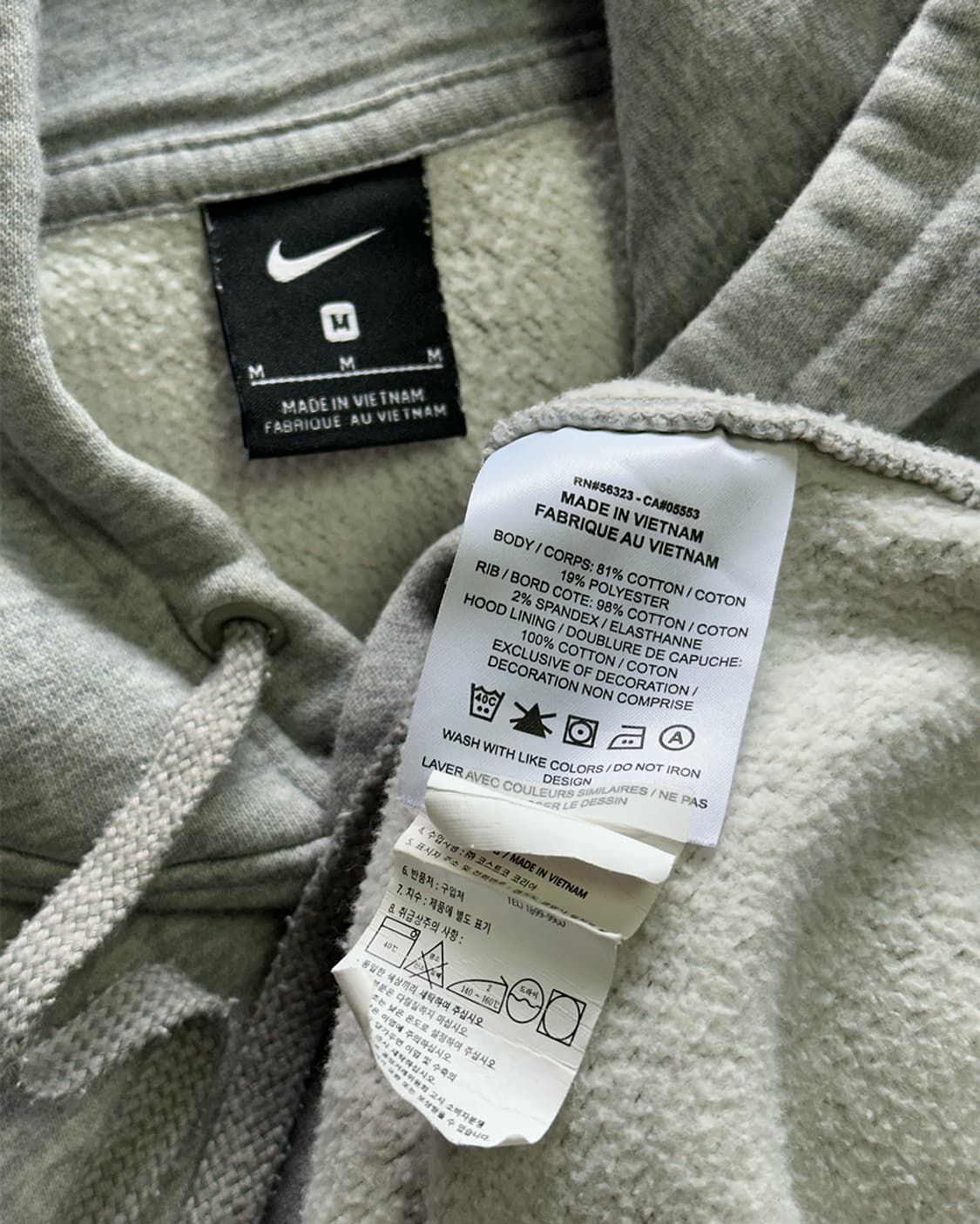 나이키 기모 후드티 상품이미지3