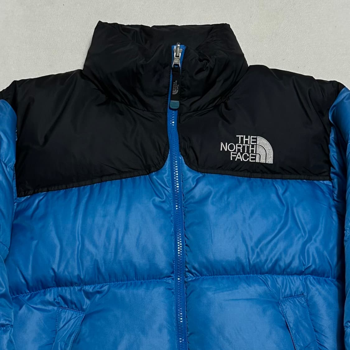 90 노스페이스 블루 눕시 700 패딩 상품이미지1