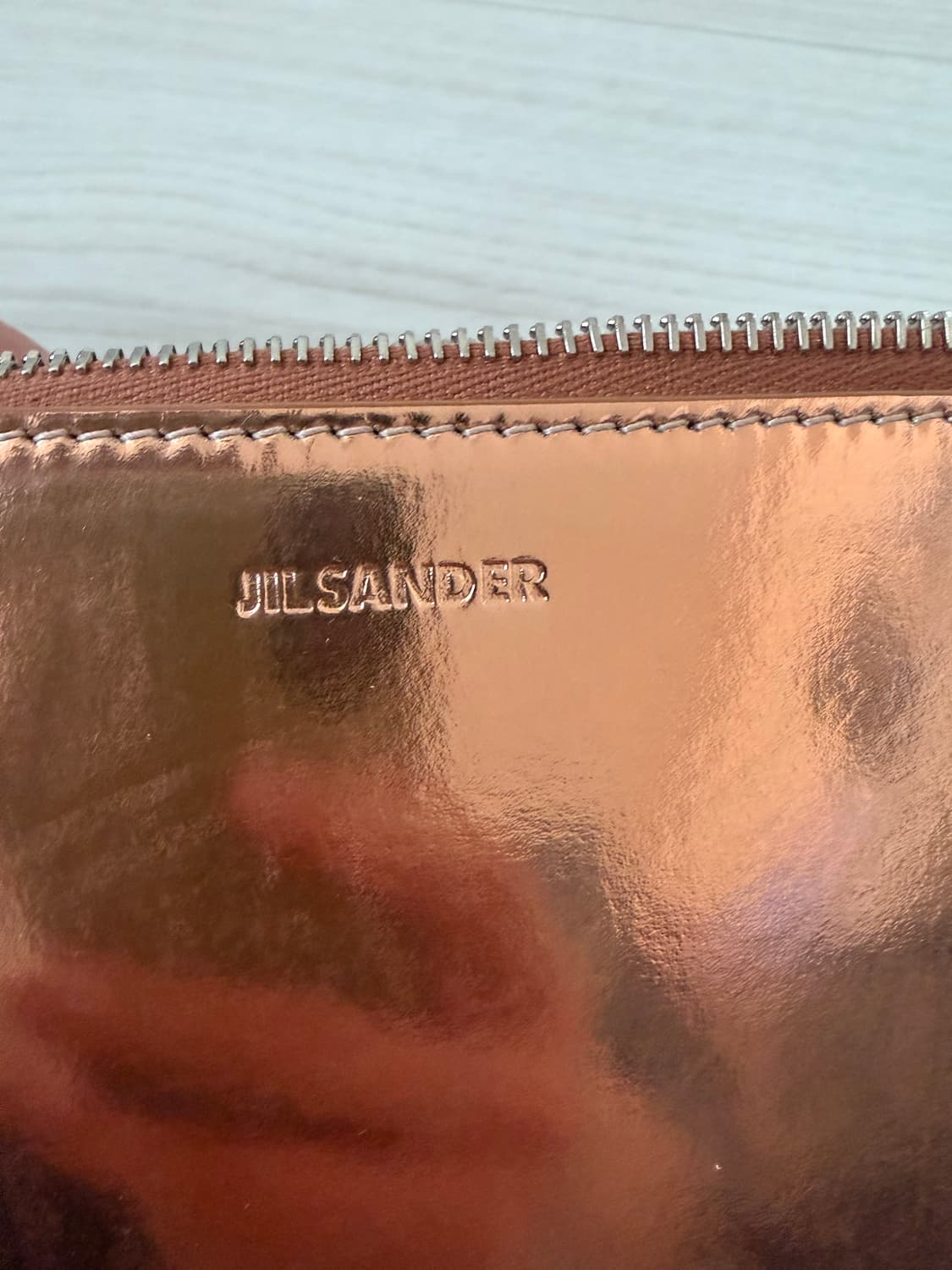 질샌더 레더 클러치 백 상품이미지4