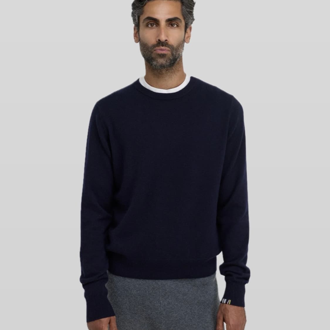 [F]익스트림캐시미어 26ss be classic 니트/네이비 상품이미지1