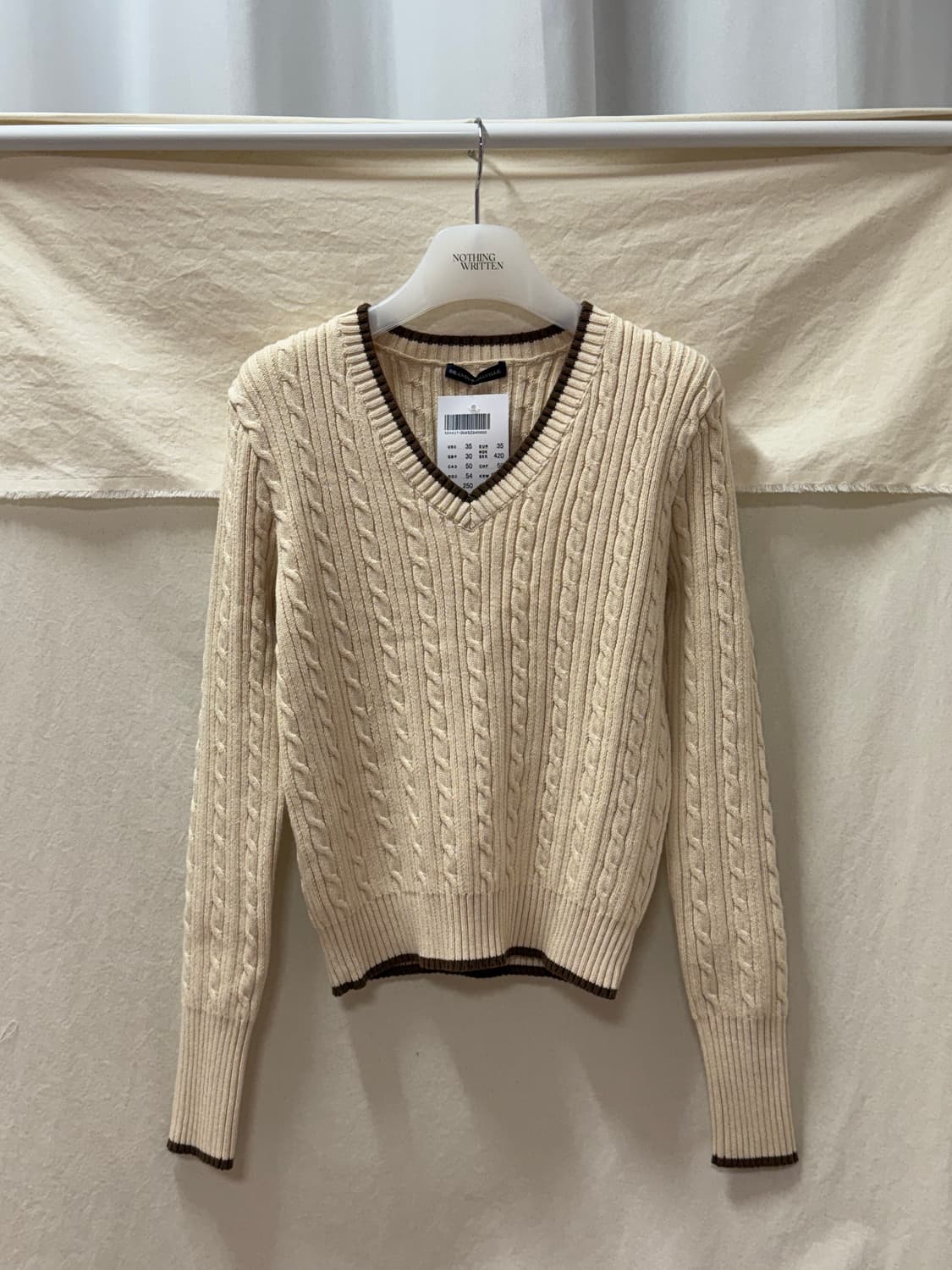 브랜디멜빌 브이넥 니트 상품이미지1