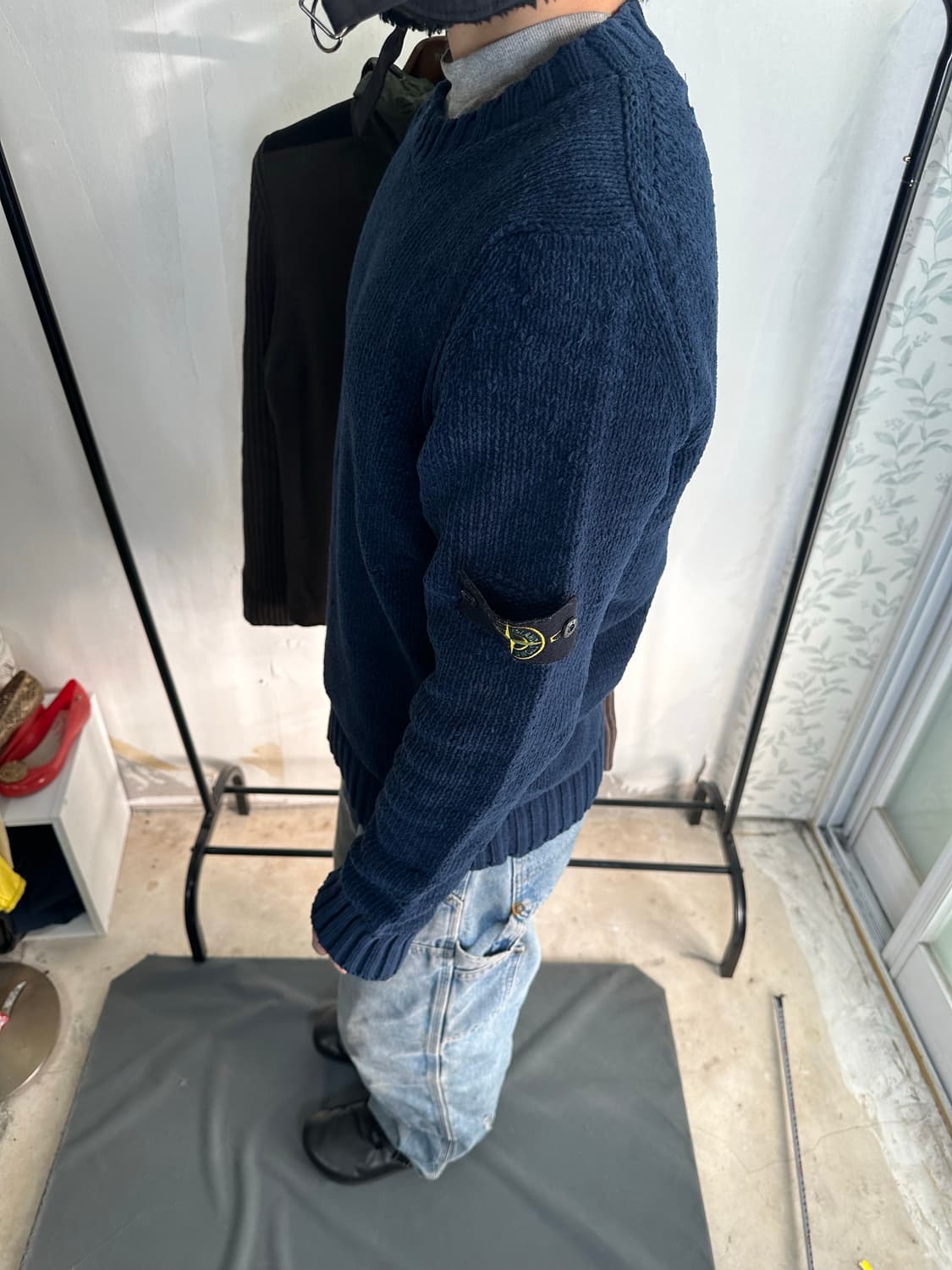 스톤아일랜드 니트 맨투맨 M(100-105)정품 상품이미지8