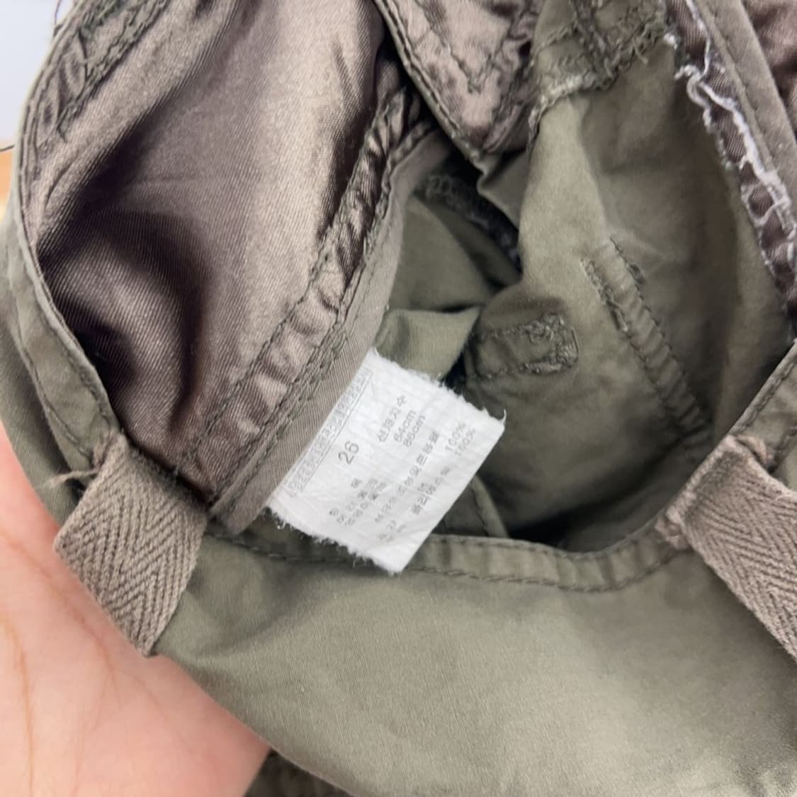 Bruins Chinos Y2K 카고팬츠 면바지 26인치 C05020  상품이미지4